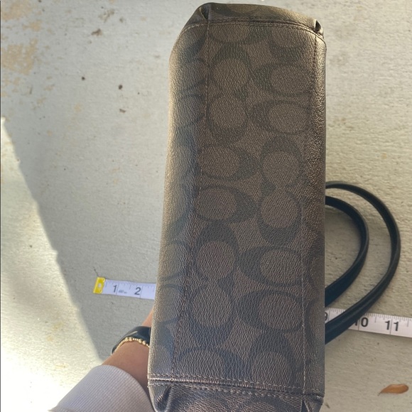 Coach Black and Brown Signature Tote Bag - Picture 5 of 9